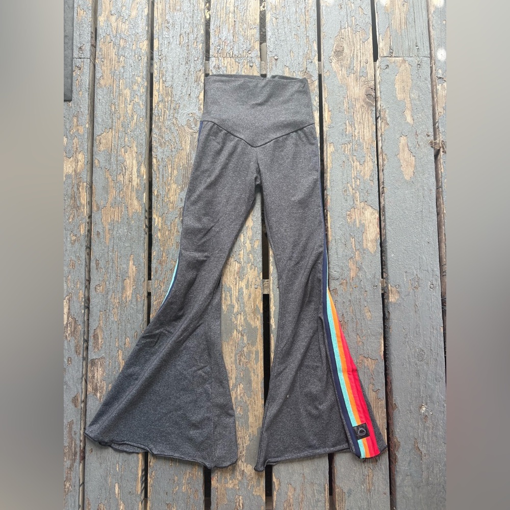 Purusha People rainbow bell bottoms
